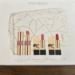 BRAND NEW, NEVER USED YSL Beauty Lipstick Gift Set